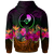 YAP Custom Hoodie Summer Hibiscus - Polynesian Pride