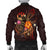 Tonga Polynesian Personalised Men's Bomber Jacket - Legend of Tonga (Red) - Polynesian Pride