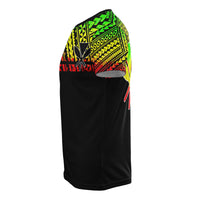 Hawaii All Over T Shirt Hawaii Kanaka Maoli Polynesian Horizontal Style - Polynesian Pride