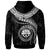 Federated States of Micronesia Polynesian Custom Zip up Hoodie FSM Waves (White) - Polynesian Pride