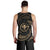 Hawaii Polynesian Men's Tank Top - Gold Tribal Wave - Polynesian Pride