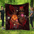 Tuvalu Polynesian Premium Quilt - Legend of Tuvalu (Red) - Polynesian Pride