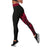 Polynesian Women's Leggings - Rising 3rd Red - Polynesian Pride