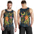 Pohnpei Polynesian Men's Tank Top - Legend of Pohnpei (Blue) - Polynesian Pride