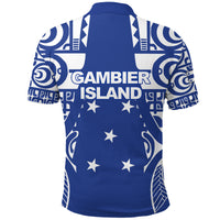 Gambier Islands Tribal Polo Shirt LT12 - Polynesian Pride