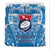 Samoa Rugby Toa Samoa Blue Style Bedding Set - LT2 - Polynesian Pride