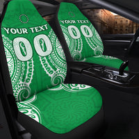 (Custom Personalised) Cook Islands Mitiaro Car Seat Covers - Tribal Pattern - LT12 - Polynesian Pride