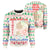 Swipe Right For Hawaii Christmas Sweatshirt Unisex Beige - Polynesian Pride