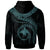 Papua New Guinea Polynesian Hoodie Papua New Guinea Waves (Turquoise) - Polynesian Pride