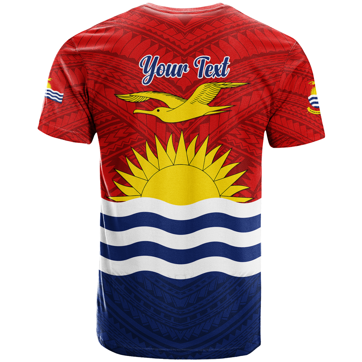Custom Kiribati 43rd Independence Celebrations T Shirt LT12 - Polynesian Pride