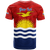 Custom Kiribati 43rd Independence Celebrations T Shirt LT12 - Polynesian Pride