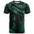 New Caledonia Polynesian Custom T Shirt Poly Tattoo Green Version Unisex Art - Polynesian Pride