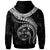 Fiji Polynesian Custom Zip up Hoodie Fiji Waves (White) - Polynesian Pride