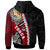 Tonga Polynesian Custom Hoodie Wave Tattoo - Polynesian Pride