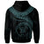 Niue Polynesian Custom Hoodie Niue Waves (Turquoise) - Polynesian Pride