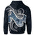 Vanuatu Polynesian Zip up Hoodie Ocean Style - Polynesian Pride