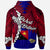 Papua New Guinea West New Britain Province Polynesian Zip Hoodie Tribal Wave Tattoo - Polynesian Pride