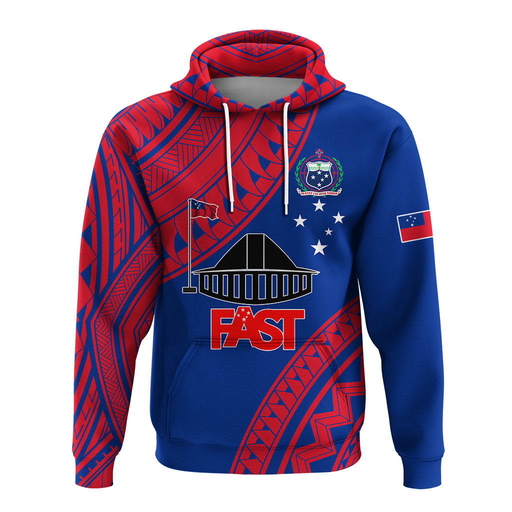 F.A.S.T Samoa Hoodie Samoan Pattern LT12 - Polynesian Pride
