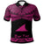 Tokelau Custom Polo Shirt Polynesian Tattoo Pink Version Unisex Pink - Polynesian Pride