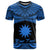 Nauru Polynesian Custom T Shirt Nauru Pride Blue Version Unisex Blue - Polynesian Pride