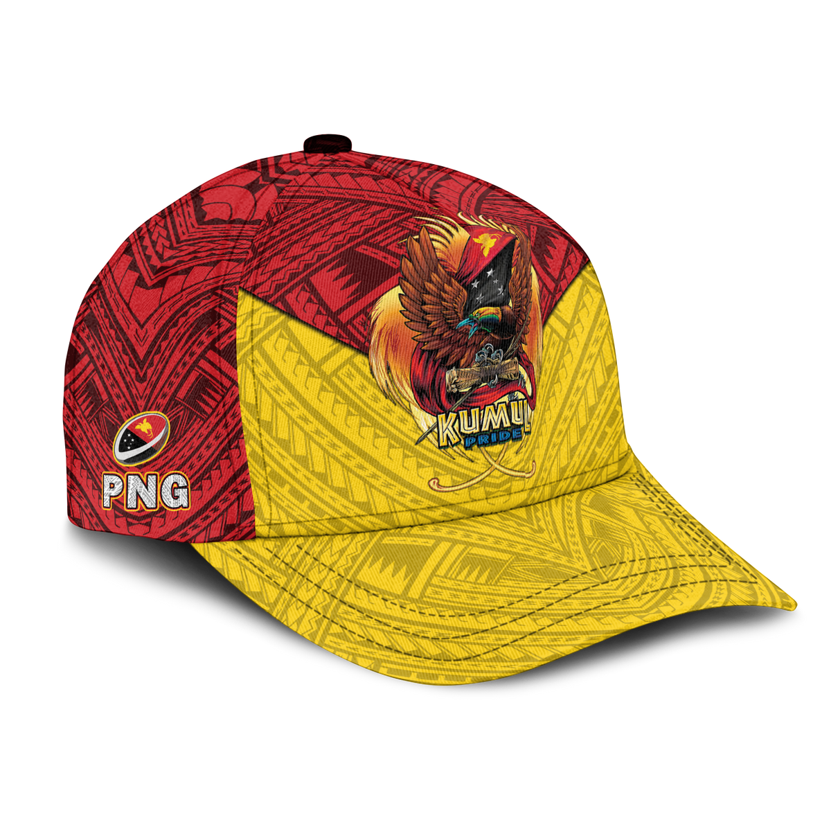 Papua New Guinea Rugby Kumul Pride Cap - LT2 - Polynesian Pride