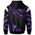 Tokelau Polynesian Custom Hoodie Polynesian Tattoo Purple Version - Polynesian Pride