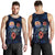 Tahiti Polynesian Men Tank Top - Blue Turtle Hibiscus Blue - Polynesian Pride