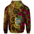 Tuvalu Polynesian Hoodie Hibiscus Vintage - Polynesian Pride