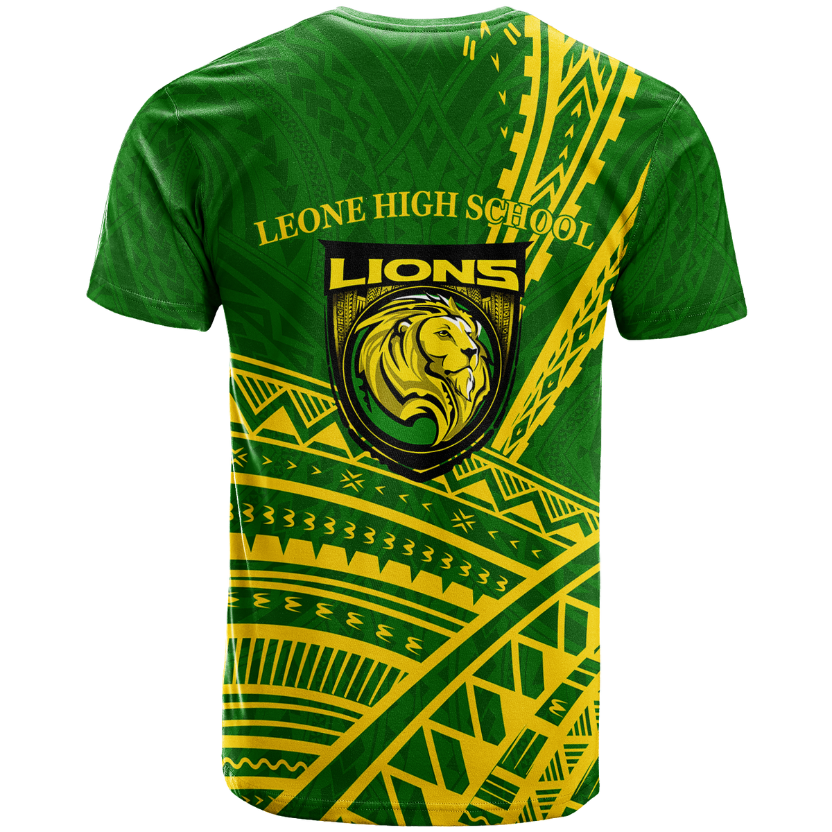 Leone High School Pride T Shirt LT12 - Polynesian Pride