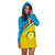 Vanuatu Torba Province Hoodie Dress - Flag Style - LT12 - Polynesian Pride