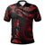 Chuuk Micronesia Custom Polo Shirt Polynesian Tattoo Red Version Unisex Red - Polynesian Pride