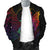 New Caledonia Men's Bomber Jacket - Butterfly Polynesian Style - Polynesian Pride