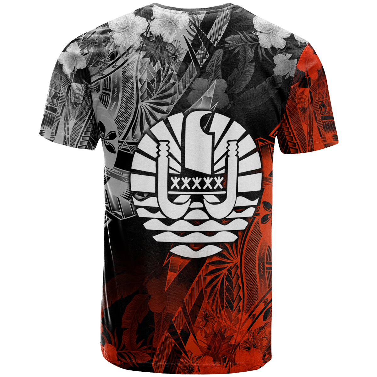 Tahiti Polynesian Custom T Shirt Vintage Polynesian Turtle - Polynesian Pride