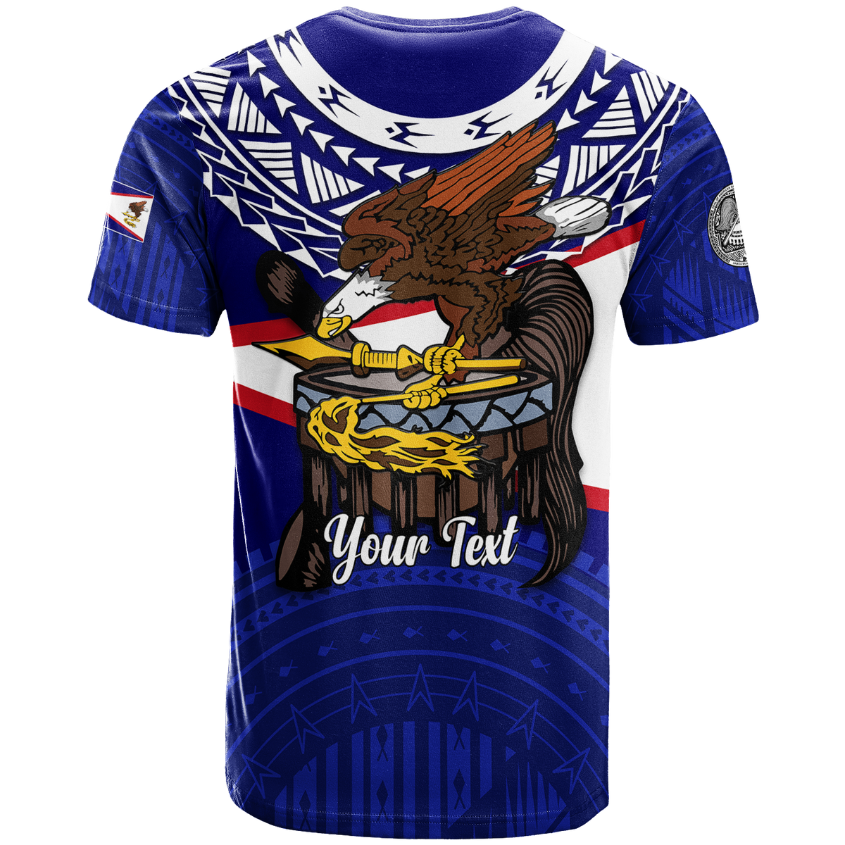 Custom American Samoa Independence Anniversary Pride T Shirt LT12 - Polynesian Pride