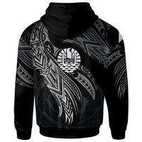 Tahiti Polynesian Hoodie Legend White Version - Polynesian Pride