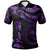 Chuuk Custom Polo Shirt Polynesian Tattoo Purple Version Unisex Purple - Polynesian Pride