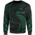 Yap Polynesian Custom Personalised Sweater - Green Tribal Wave Unisex Green - Polynesian Pride