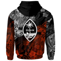 Guam Polynesian Custom Hoodie Vintage Polynesian - Polynesian Pride