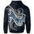 New Caledonia Polynesian Hoodie Ocean Style - Polynesian Pride