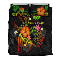 Polynesian Tahiti Personalised Bedding Set - Legend of Tahiti (Reggae) - Polynesian Pride