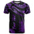 New Caledonia Polynesian Custom T Shirt Poly Tattoo Purple Version Unisex Purple - Polynesian Pride