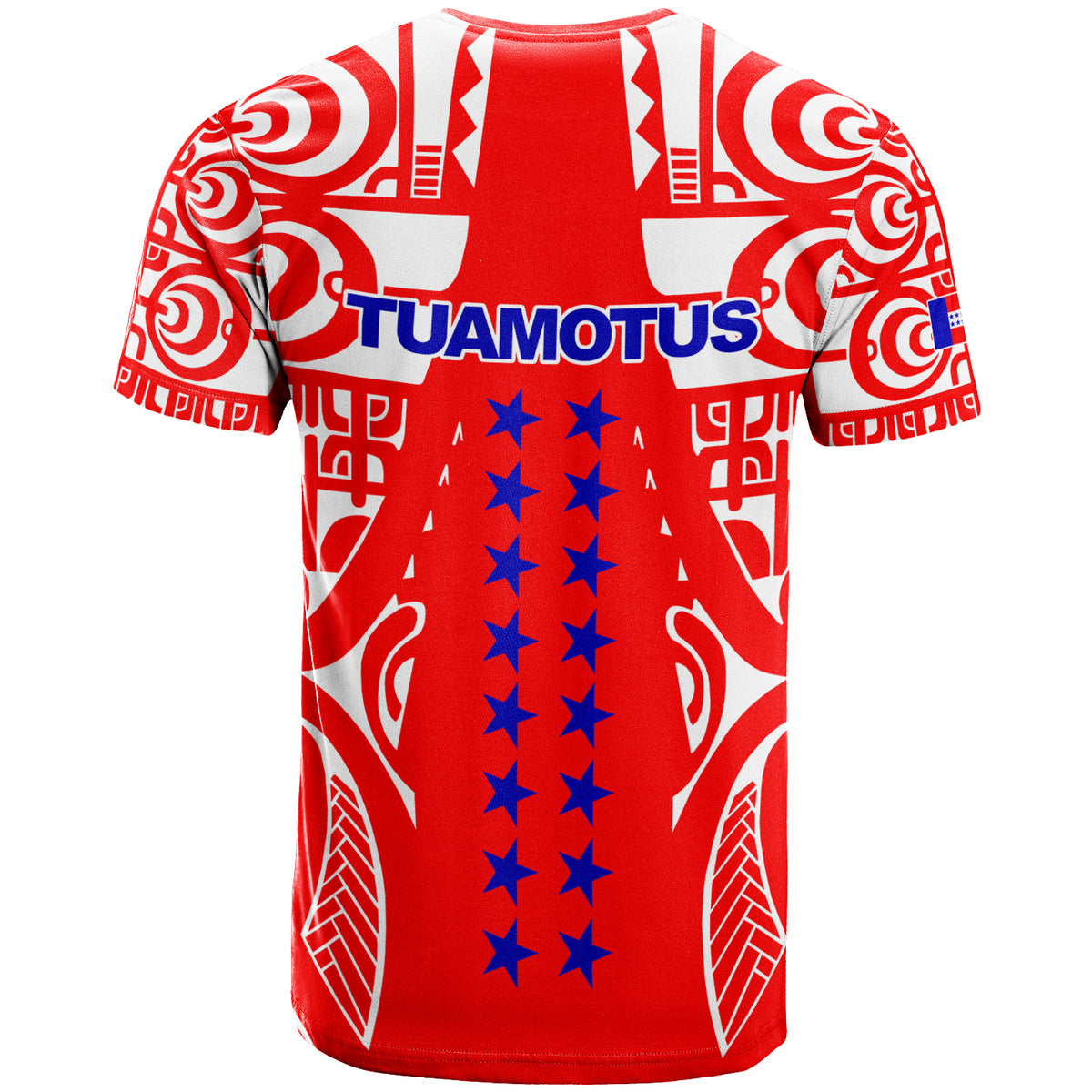 Tuamotu Archipelago Tribal Tattoo T Shirt LT12 - Polynesian Pride