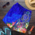 Tahiti Men's Shorts - Turtle Plumeria (Blue) Blue - Polynesian Pride