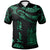 New Caledonia Custom Polo Shirt Polynesian Tattoo Green Version Unisex Green - Polynesian Pride