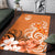 Guam Area Rug - Guamanian Spirit Orange - Polynesian Pride