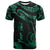 Vanuatu Polynesian Custom T Shirt Polynesian Tattoo Green Version Unisex Art - Polynesian Pride