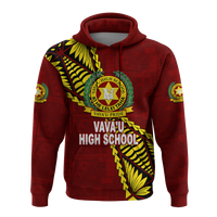 Tonga Vavau High School Tongan Patterns Hoodie LT12 - Polynesian Pride