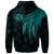 Polynesian Hawaii Custom Hoodie Polynesian Wings (Turquoise) - Polynesian Pride