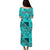 Fiji Puletasi Dress Vintage Hibiscus Fabric Pattern Ver.01 LT14 - Polynesian Pride