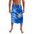 Custom Hawaii Lavalava Polynesian Blue Sea Turtle Honu and Map LT13 Blue - Polynesian Pride